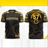 TRISKELION/TAU GAMMA PHI FRAT SHIRT (SUBLIMATION) T-shirt 57th founding anniversary (1968-2025)  New