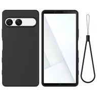 Silicone Case For Sony Xperia 10VII Soft Skin-feel Ultra-thin Soft Anti-fall Cover For Sony Xperia 1
