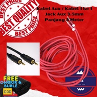 3m Aux to Aux Cable Fiber Shoelace 3.5mm Aux Cable 3M long