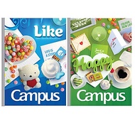 Vở Kẻ Ngang / Tập kẻ ngang B5 cấp 2, cấp 3 Campus 80 trang, Nhiều mẫu bìa