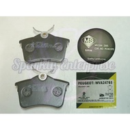 REAR BRAKE PAD WVA24765 PEUGEOT 308