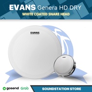 EVANS Genera Heavy Duty HD Dry Snare Drumheads | Coated White Batter Drum Head Original