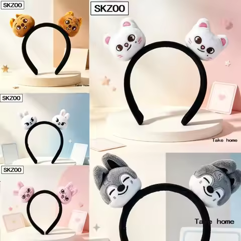 KPOP Idol-related souvenirs SKZOO cartoon hairband birthday party headgear concert support gifts bir