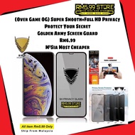 (HD Privacy+OverGame)Vivo Y17s Y36 Y27 V27e Y15a V25 V25e V23e X70 V15/V9/Y85/Y81/Y81i/X21 Y02s Y16 