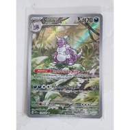 Pokemon 151 nidoking illustration rare card