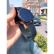 Magnetic Lock Rubber Strap Suitable For Hauwei GT 2 3 46mm Xiaomi S1 Mibro T1 Maimo Watch R DT89 DT9