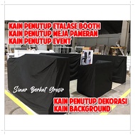 Thick Custom Fabric for Exhibition Booth Covers Sales Display Case Covers Event Stage Covers Fabric/