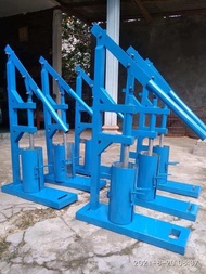 alat baglog pres jamur tiram manual murah