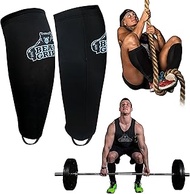 Bear Grips Deadlift Socks | Deadlift Shin Guards Builtin Padded Leg Sleeves | Shin Sleeves Weight Li