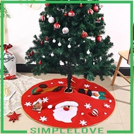 [Simple] Tree Skirt Christmas Decoration for Holiday Indoor Bedroom