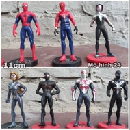SPIDERMAN TOY MODEL GATO CAKE DECORATION 11CM FIGURE SPIDERMAN SPIDER MAN SUPERMAN WOMEN TOY