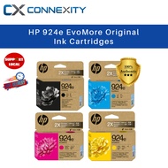 HP 924e EvoMore Original Ink Cartridges Black Cyan Magenta Yellow Ink Cartridges HP