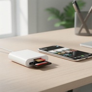 OTG Type-C Memory Card Adapter for Apple/Huawei  Penyesuai Kad Memori OTG Type-C untuk Apple/Huawei