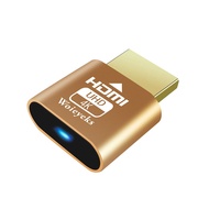 Woieyeks HDMI Dummy Plug 4K Headless Ghost Display Adapter,Virtual Display Emulator Support 3840x216