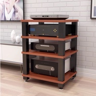 4 Tier Hifi Rack Audio Video Equipment Rack Cabinet Audio Rack