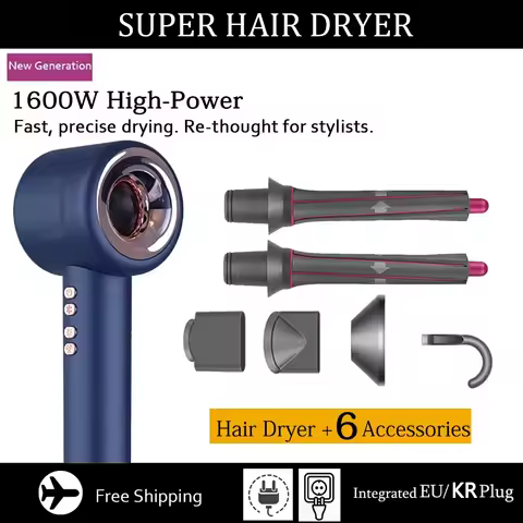 Super Hair Dryer 220V Leafless Hair dryer Personal Hair Care Styling Negative Ion Tool Constant Anio