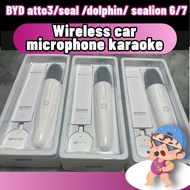 Byd atto3/seal/dolphin/sealion 6/sealion 7 microphone car microphone karaoke wireless rechargeable g