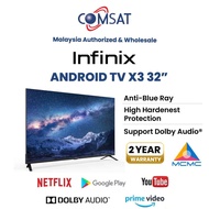 INFINIX X3 ANDROID TV 32" 2 YEARS WARRANTY