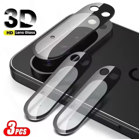 3Pcs 3D Curved Camera Lens Protector Tempered Glass Case for Google Pixel9 Pixel9Pro Pixel 9 Pro XL 