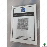 A4 Size Acrylic Clear Document And  Certificate Display Frame A4 / A5 Acrylic Wall Holder (Portrait)