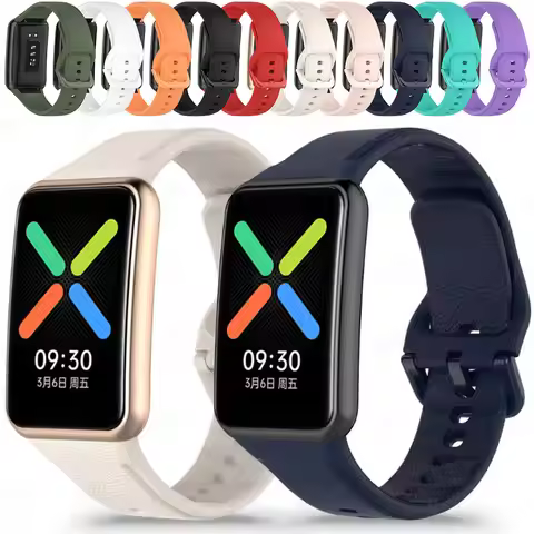 Original Silicone Strap for OPPO Watch Free Replacement Sport Wristband Bracelet Correa for OPPO Wat