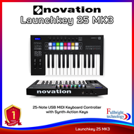 Novation Launchkey 25 MK3 มาพร้อมกับ Hardware สุดล้ำ และ Software อีกมากมาย เชื่อมต่อได้ทั้ง PC และ