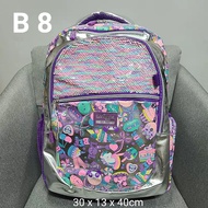 Smiggle Purple Sequin SD Backpack/Girl Elementary School Backpack