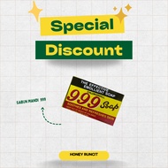 sabun mandi cap 999 - chlorophyll 999 soap