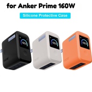 Soft Silicone Charger Power Shell for Anker Prime 160W Dustproof Anti-Fall Cover for Anker Prime Cha