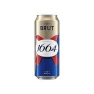 Kronenbourg 1664 Brut Beer 490ml 1s Cans