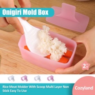 Cozyland DIY Sushi Mold Onigiri Mold Box Sushi Maker Box