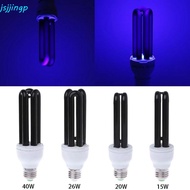 JSJJINGP Ultraviolet Fluorescent Light, Purple Light Black 220V UV Light Bulb, Violet Light E27 Base