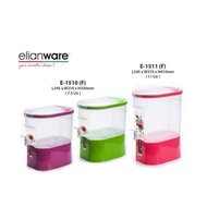 Elianware E-1510(F) 7.5L / E-1511(F) 11L BPA-Free Plastic Water Juice Dispenser Cooler Drink Jar