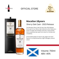 Macallan 18years Sherry Oak Cask Annual Release 2023 700ml