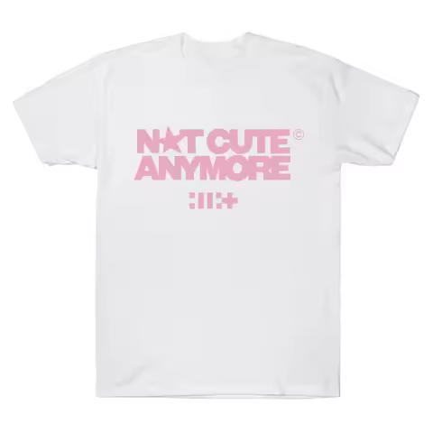 ILLIT Not Cute Anymore Album Shirts ILLIT Women's Band Shirt Korean Summer Fashion for Women and Men