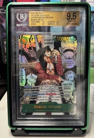 [英文] 海賊王卡牌 OPCG - 鷹眼 漫畫 Dracule Mihawk Manga [BGS 9.5]