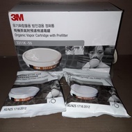 3M ORGANIC VAPOUR CARTRIDGE WITH PRE-FILTER 3M 3311K-55