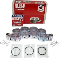 DNJ PRK978 Piston and Ring Kit For 2007-2019 Lexus Toyota Land Cruiser LX570 Sequoia Tundra 5.7L V8 