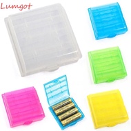 MERY 4 AA AAA Plastic Rechargeable Battery Container for Battery Holders Battery Holder Storage