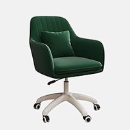 XYLFF Computer Chair Home Office Chairs Modern Simplicity Gaming Chair Fashion Casual Desk Chair Bedroom Backrest Computer Armchair (Color : Green)