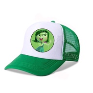 Inside Out 2 Cartoon Series Baseball Cap Bing Bong Joy Sadness Anger Disgust Breathable Mesh Hat Adj