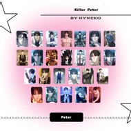 PHOTOCARD KILLER PETER (25 pcs) Anime Photocard