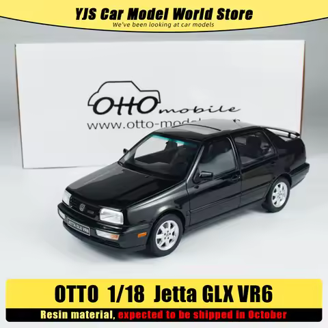 Pre-sale: Shipment in October ： OTTO 1:18 Jetta GLX VR6 2021 car model Static display piece Holiday 