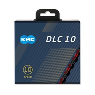 KMC [DLC 10] Diamond Chain 10 SPEED Chain with Quick Buckle 10 SPEED 116 Mesh Company Product Chain 