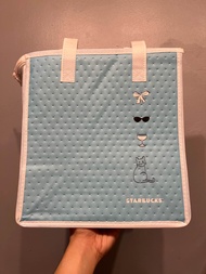 Starbucks Thermal Bag (Starbucks Insulated Thermal Bag) Starbucks Tote Bag “Tiffany Blue Design”