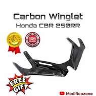 Honda Cbr 250Rr Carbon Winglet Cbr250Rr -Bkn Carbon Fender Hugger 250