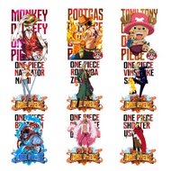 One Piece F.45 Iron-On Patch Easy To Iron Hot Rolled Film Sheet On The Shirt