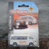 Majorette majo Toyota Hiace white Australia 13cabs maxi taxi taxi taxi