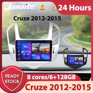 Jansite 2 Din Android Chevrolet Cruze Car Multimedia Video Player GPS Navigation Stereo Radio for Cruze 2012-2015