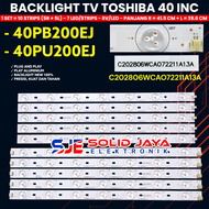 BACKLIGHT TV TOSHIBA 40 INCH 40PU200EJ 40PB200EJ 40PB 40PU